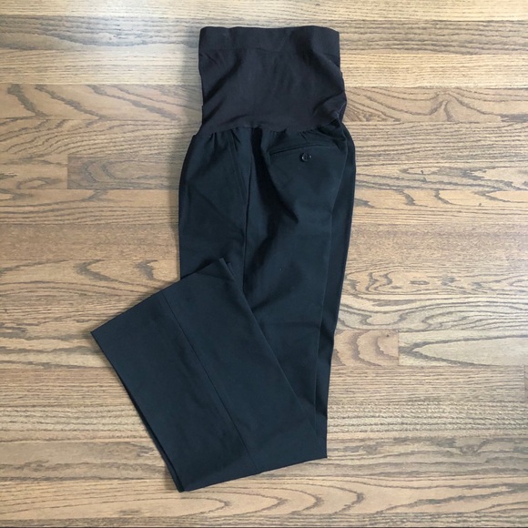 Ingrid and Isabel Black Maternity Dress Pants - Picture 1 of 4